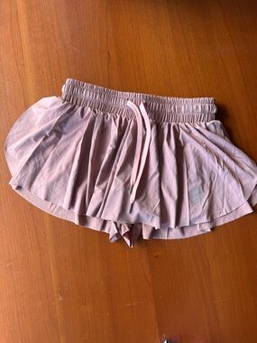 NWOT! Keiki Kona Light Pink Women’s Athletic Skort Shorts with Drawstring M
